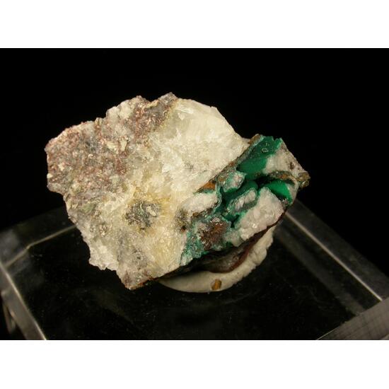 Libethenite & Malachite