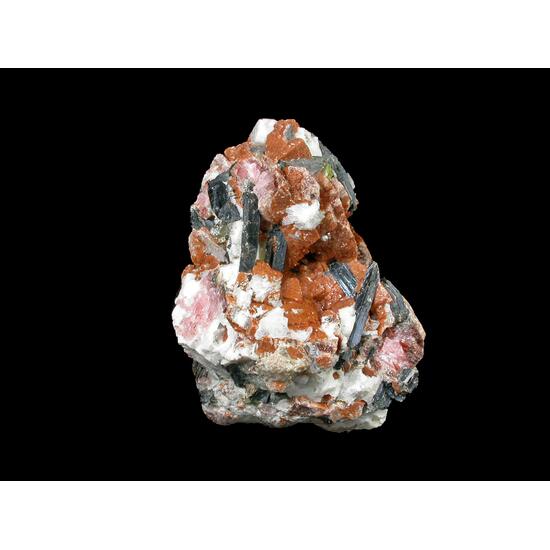 Rhodochrosite Aegirine & Sphalerite