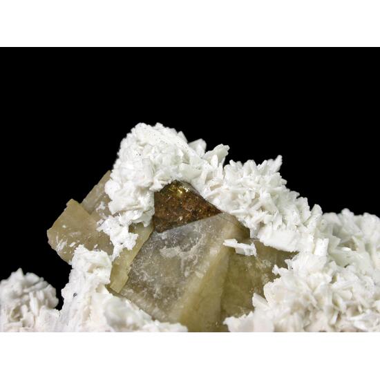 Siderite Albite & Zircon