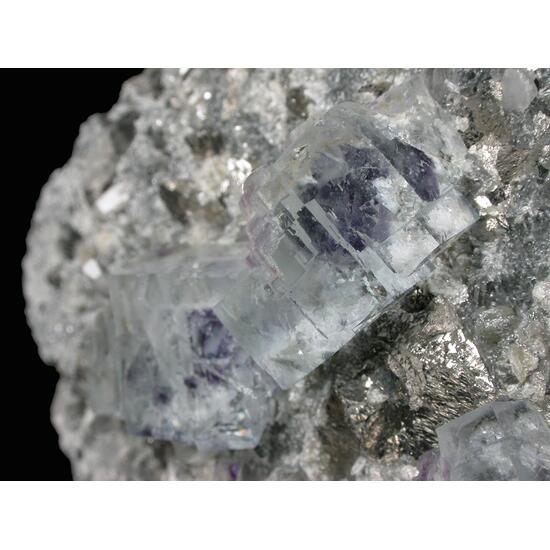 Fluorite Quartz & Arsenopyrite