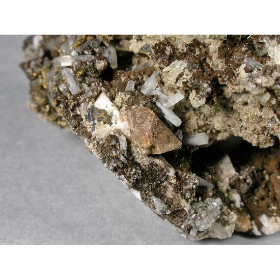 Natrolite Pyrite Calcite Aegirine Siderite & Zircon