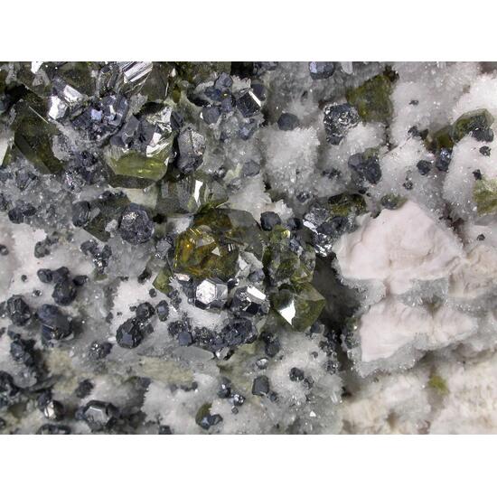 Sphalerite Galena Quartz & Calcite