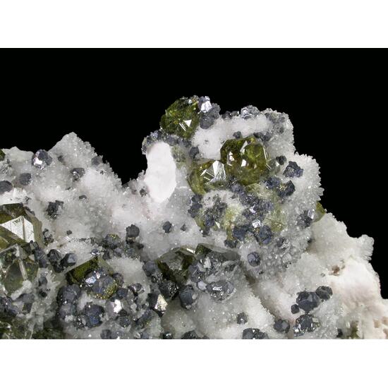 Sphalerite Galena Quartz & Calcite