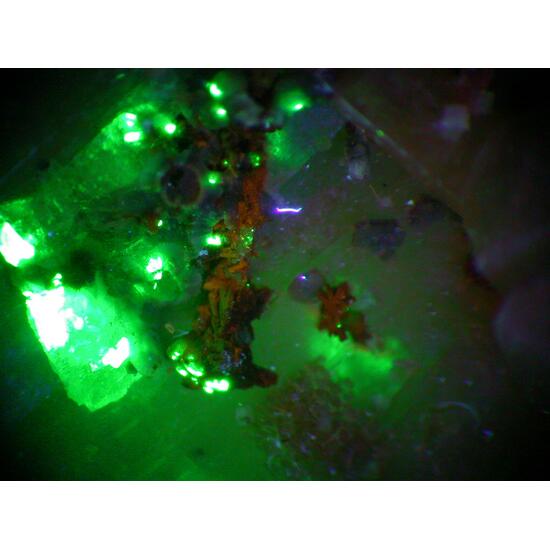 Natrolite & Willemite