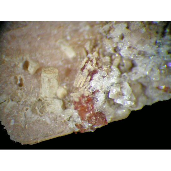 Schizolite Rhabdophane-(Ce) & Leucophanite