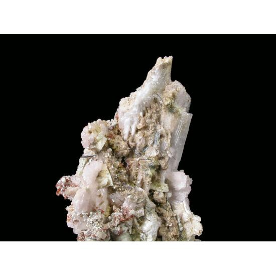 Albite Leucophanite Rhodochrosite & Fluorite