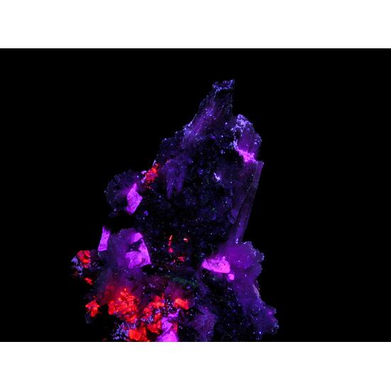 Albite Leucophanite Rhodochrosite & Fluorite