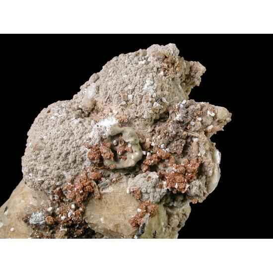 Rhodochrosite Rhabdophane-(Ce) & Catapleiite