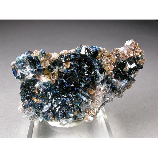 Lazulite Quartz Siderite & Fluorapatite