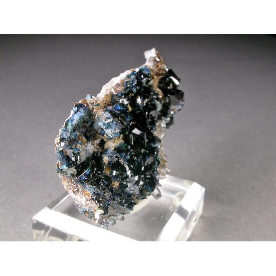 Lazulite Quartz Siderite & Fluorapatite