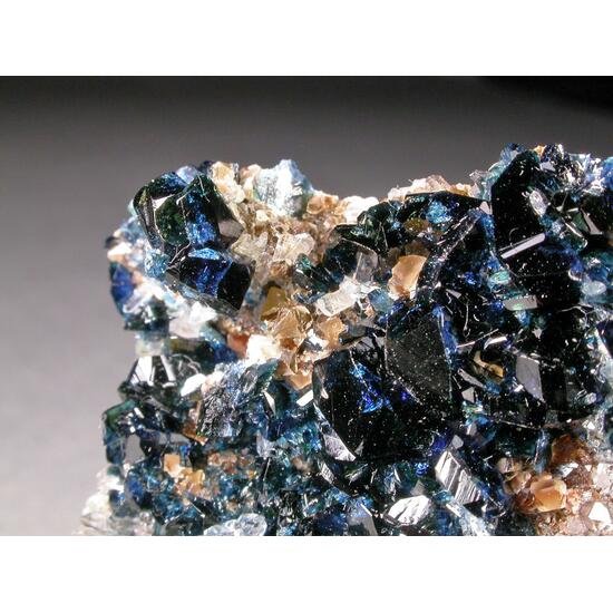 Lazulite Quartz Siderite & Fluorapatite