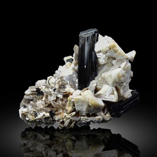 Schorl With Mica & Feldspar