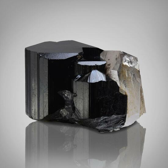 Tourmaline With Quartz