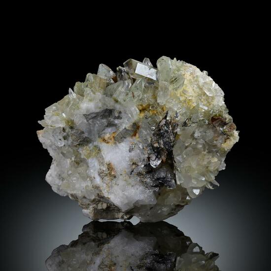 Quartz With Chlorite & Brookite