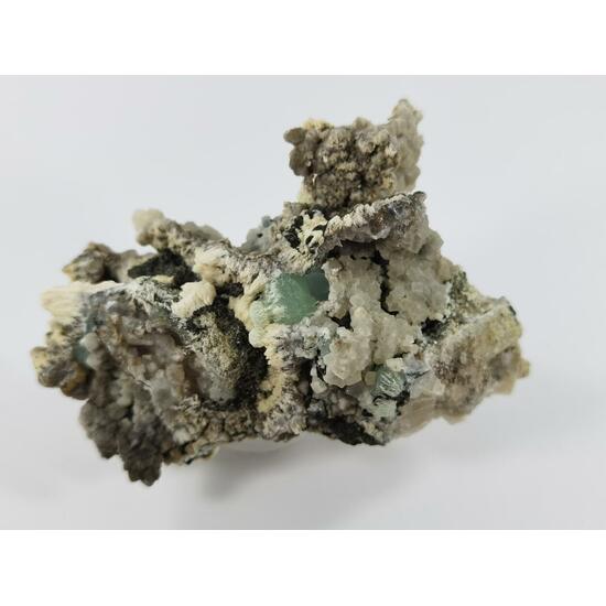 Prehnite & Calcite & Julgoldite