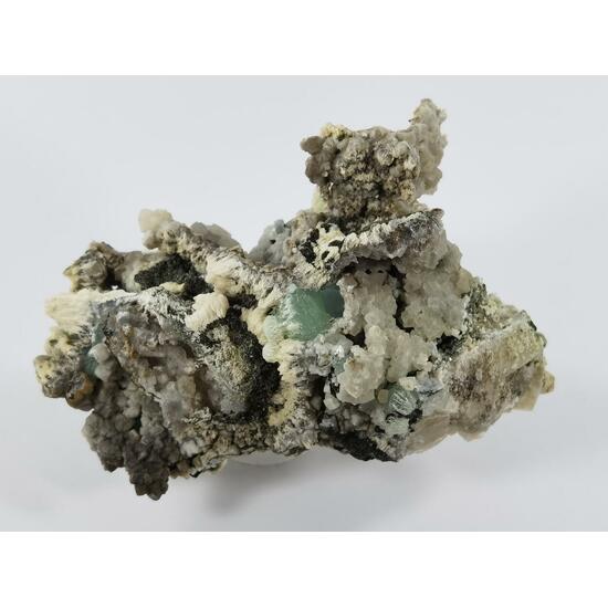 Prehnite & Calcite & Julgoldite