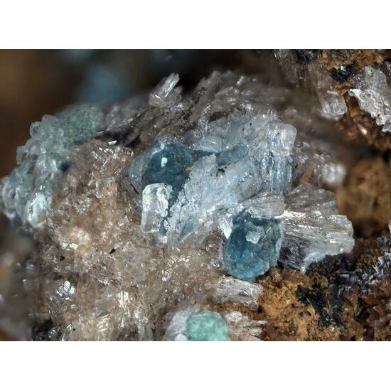 Rosasite Aurichalcite & Hemimorphite