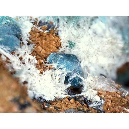Rosasite Aurichalcite & Hemimorphite