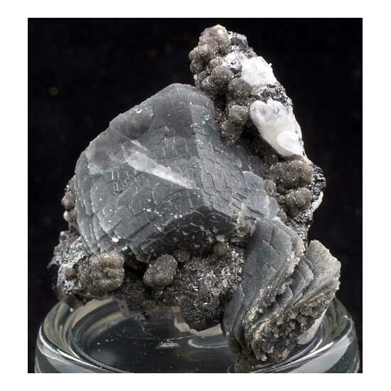 Jamesonite Calcite Sphalerite & Quartz