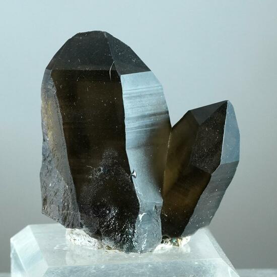 Smoky Quartz & Hyalite