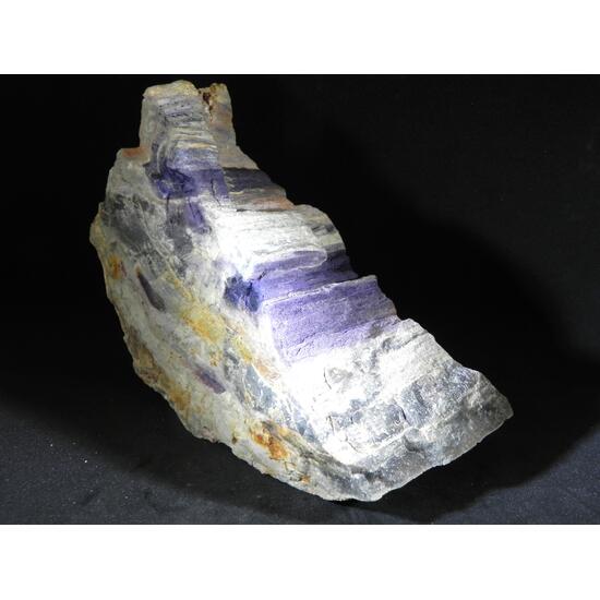 Fluorite & Quartz Psm Petrified Wood