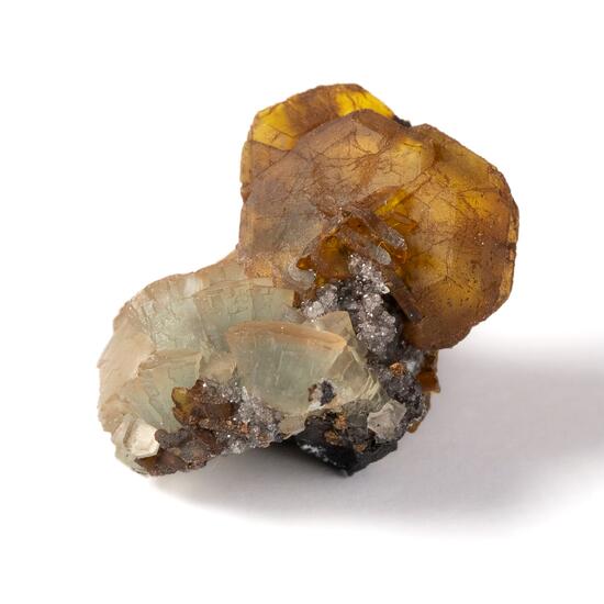 Sturmanite On Brucite