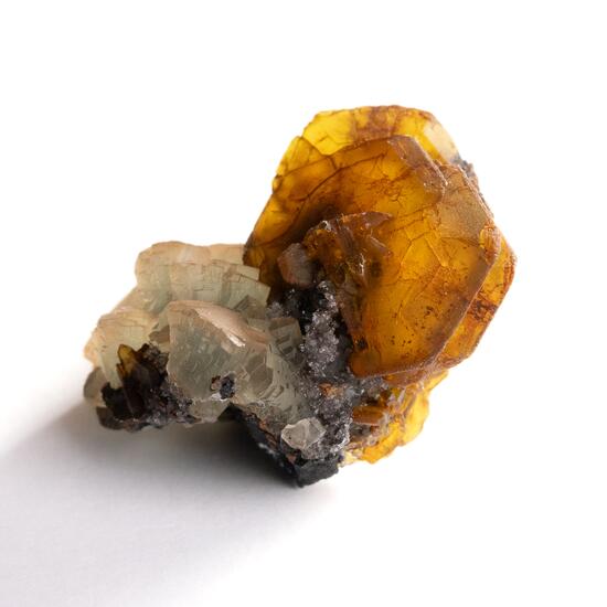 Sturmanite On Brucite