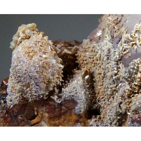 Pyromorphite On Quartz