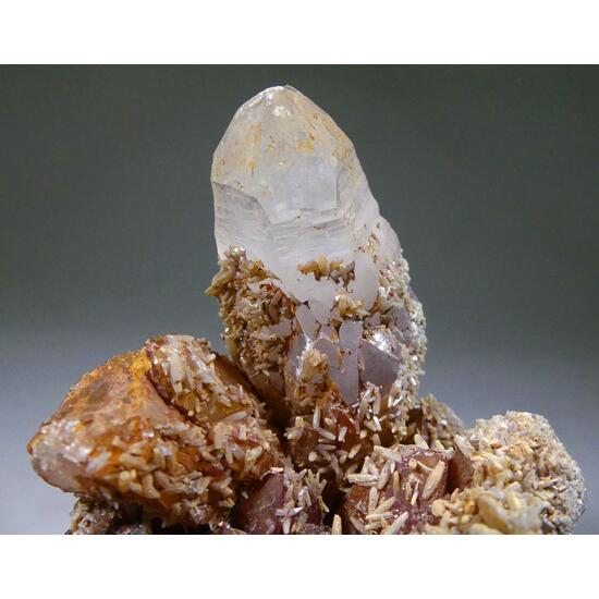 Pyromorphite On Quartz