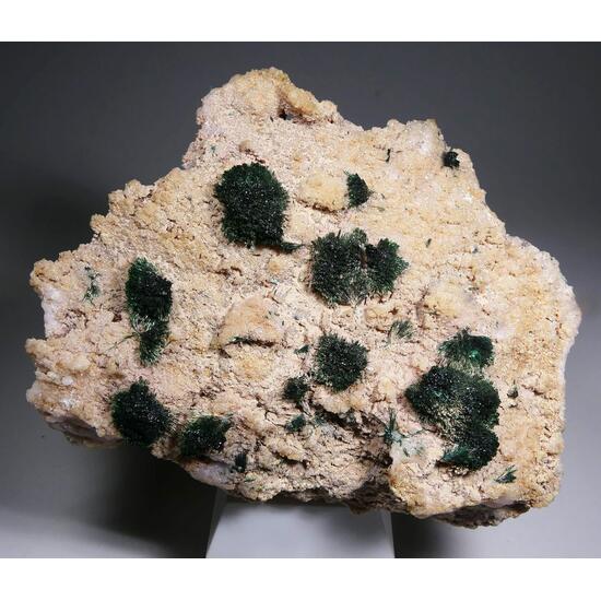 Malachite On Dolomite