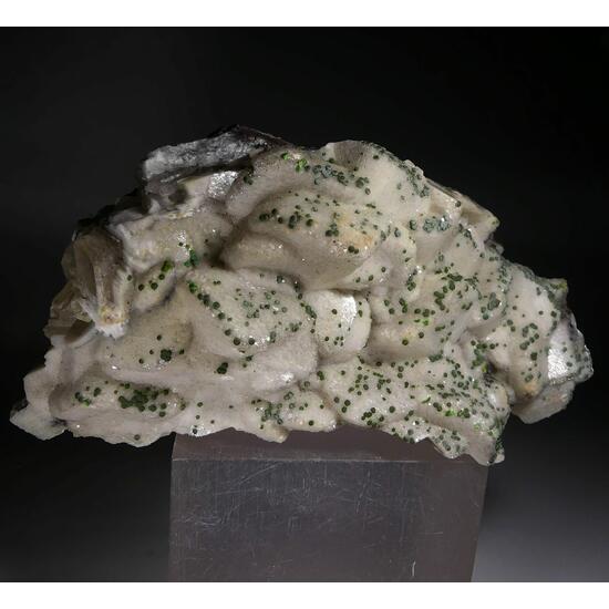 Mottramite On Dolomite Psm Calcite