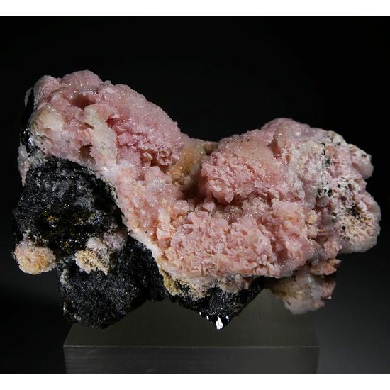 Rhodochrosite Quartz & Sphalerite