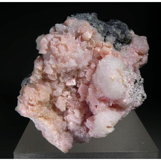 Rhodochrosite Quartz & Sphalerite