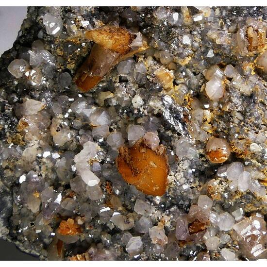 Cerussite On Galena