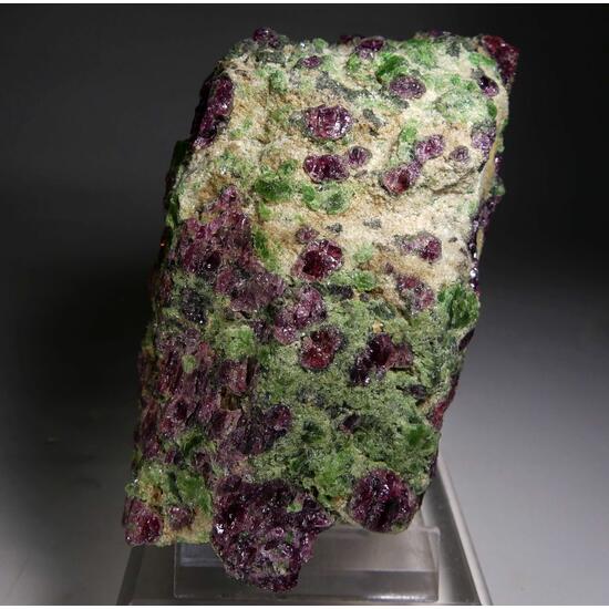 Pyrope Chromian Diopside & Forsterite
