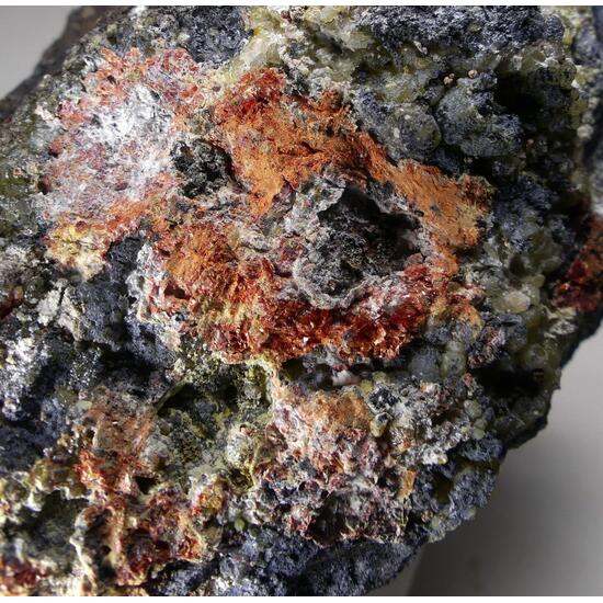 Zincite With Litharge Psm Cerussite & Hydrocerussite
