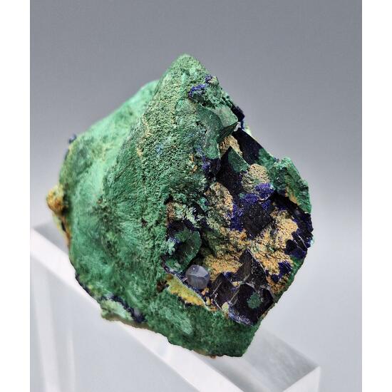 Malachite Psm Azurite With Cerussite & Azurite