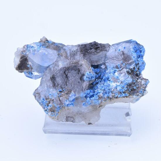 Quartz Plancheite & Calcite