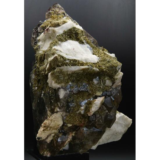 Smoky Quartz Microcline & Epidote