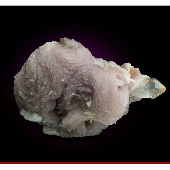 Lepidolite With Quartz