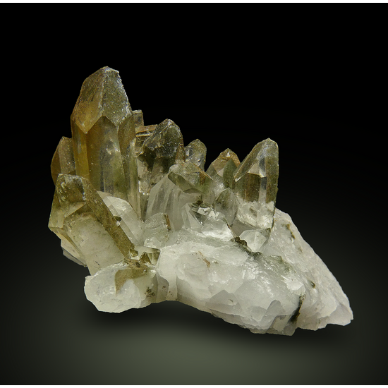 Quartz With Chlorite Inclusions