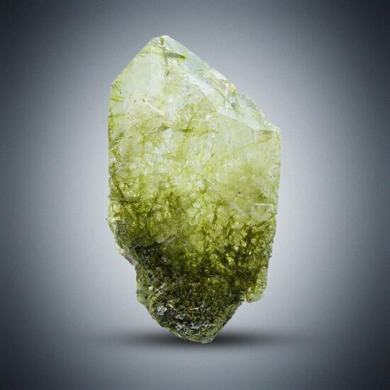 Quartz With Epidote Inclusions