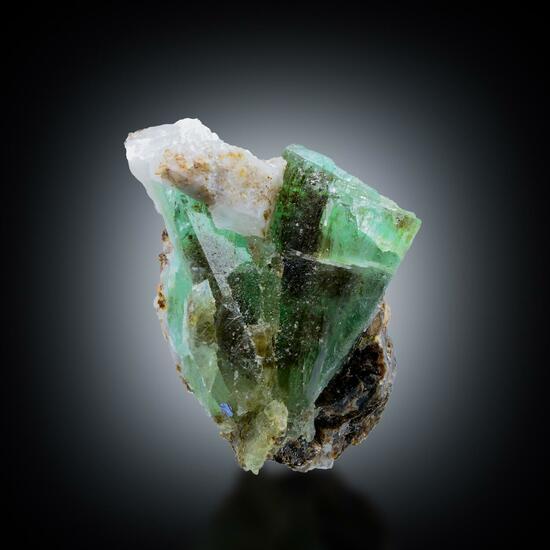 Emerald On Mica