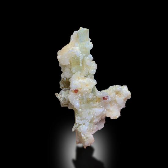 Aquamarine On Feldspar