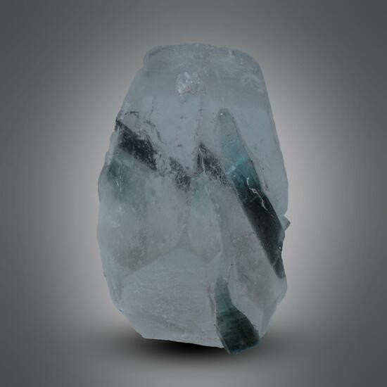 Tourmaline With Quartz