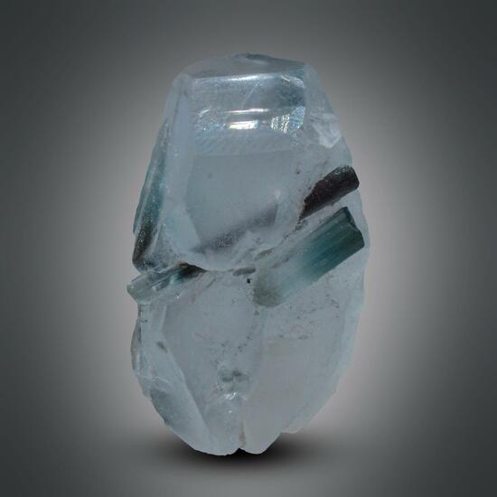 Tourmaline With Quartz