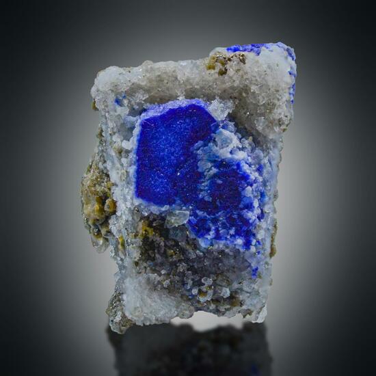 Afghanite On Calcite