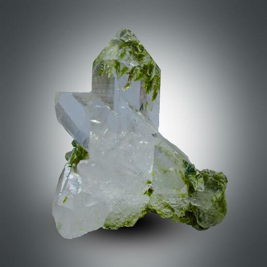 Quartz With Epidote Inclusions