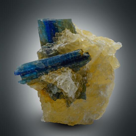 Kyanite With Calcite
