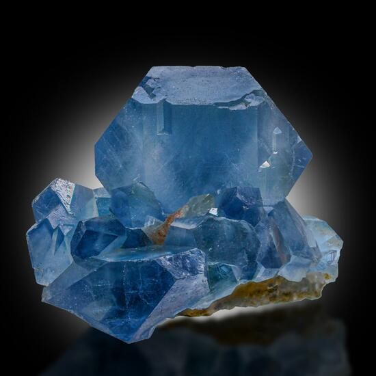 Celestine With Calcite